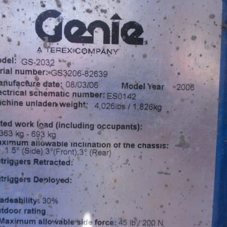 Genie GS-2032