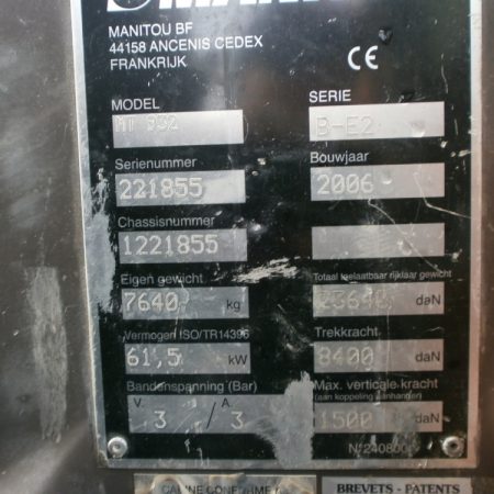 MANITOU MT932