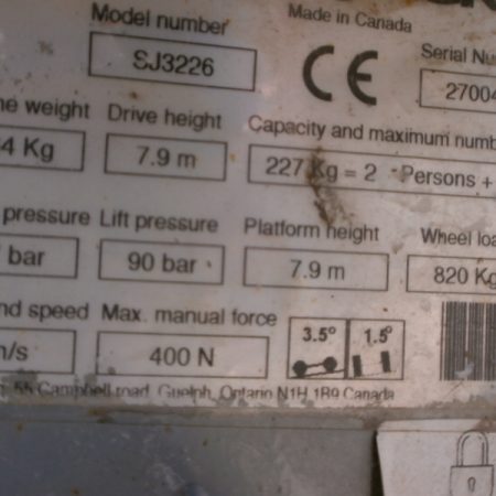 SKYJACK SJ3226